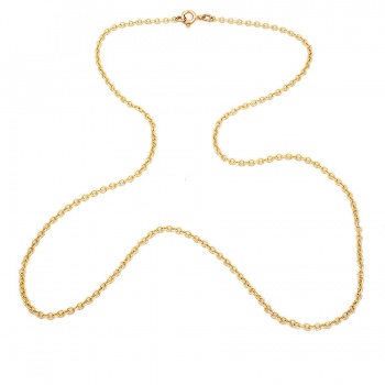 9ct gold 18 inch trace Chain